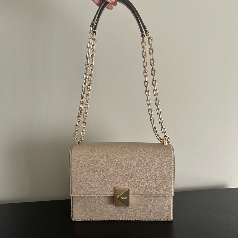 Kate Spade Deco Bag in Timeless Taupe NWT